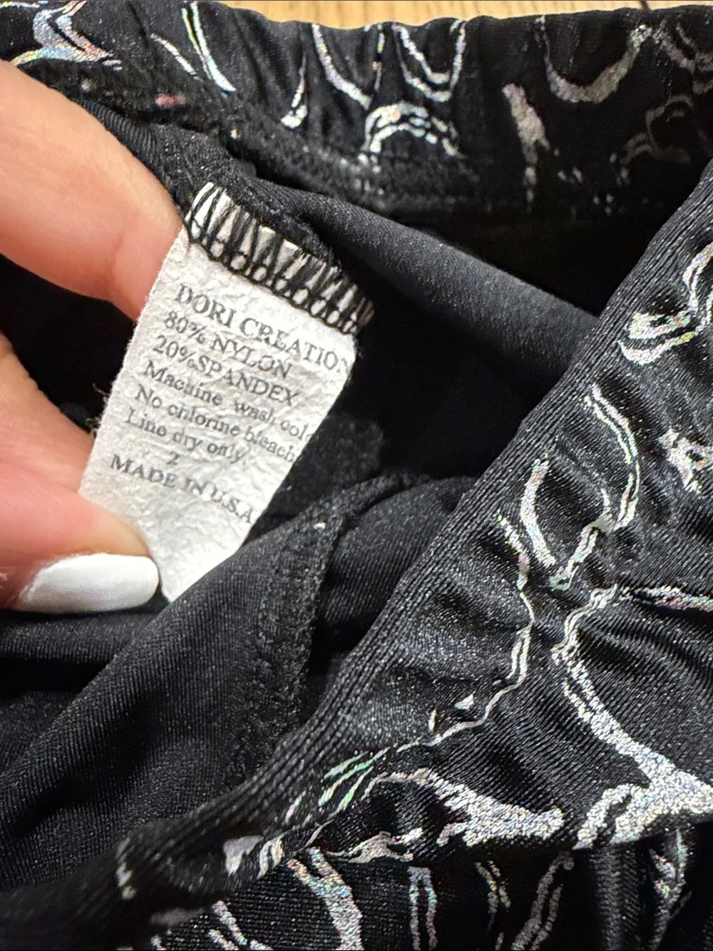 Girls Black Heart-Print Stretch Leggings